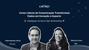 Mariana Lemos e Pedro Moraes Torres sobre fundo azul