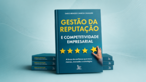 capa do livro gestão da reputação corporativa e competitividade empresarial da Caliber